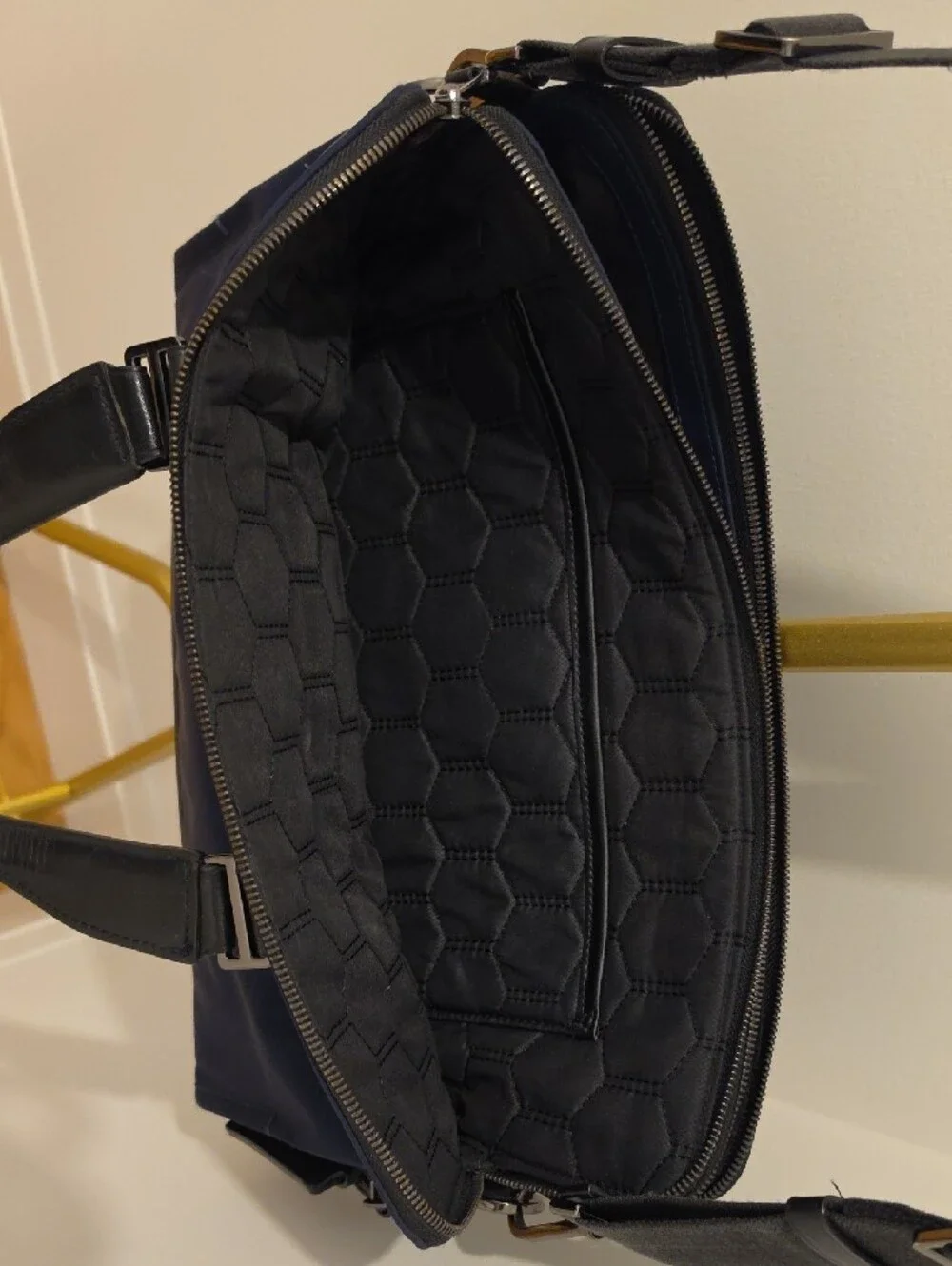 Tumi sleek navy